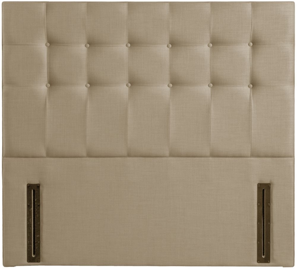 Ravello Sand Floorstanding Fabric Headboard