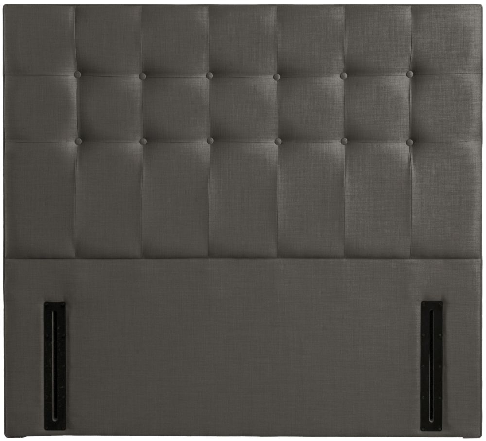 Ravello Slate Floorstanding Fabric Headboard