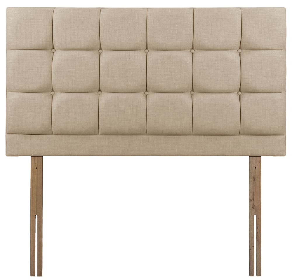 Roma Beige Fabric Headboard