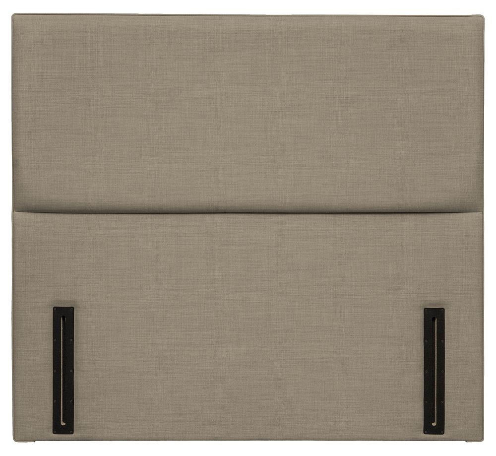 St Tropez Fudge Floorstanding Fabric Headboard