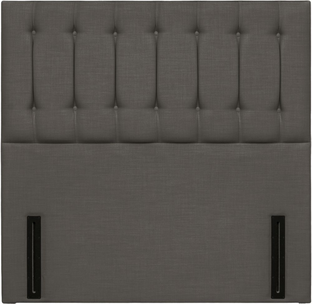 Tamar Grand Floor Standing Slate Fabric Headboard