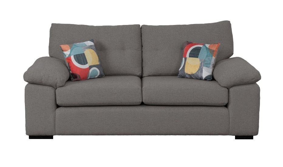 Sweet Dreams Leighton Charcoal Fabric Sofa
