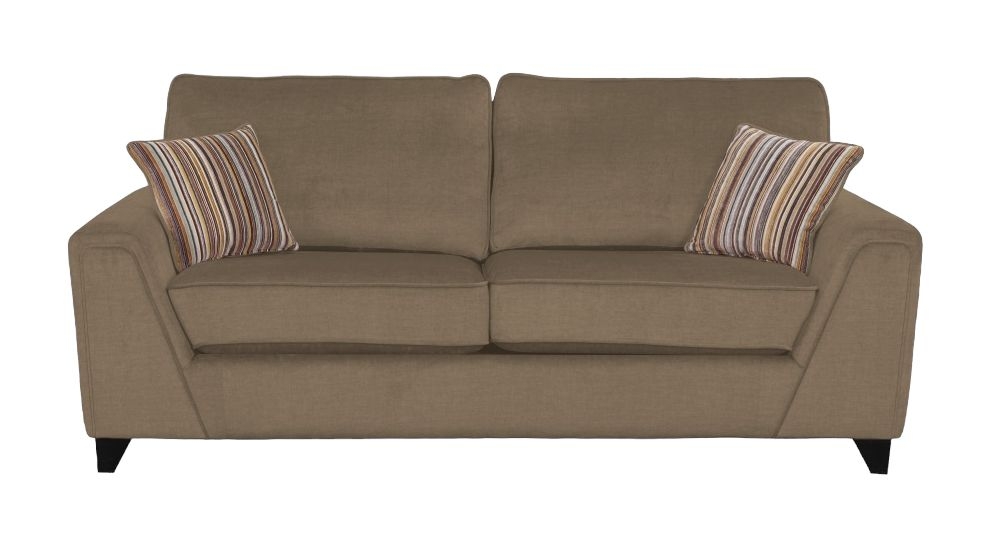 Sweet Dreams Lytham Standard Cream Fabric Sofa