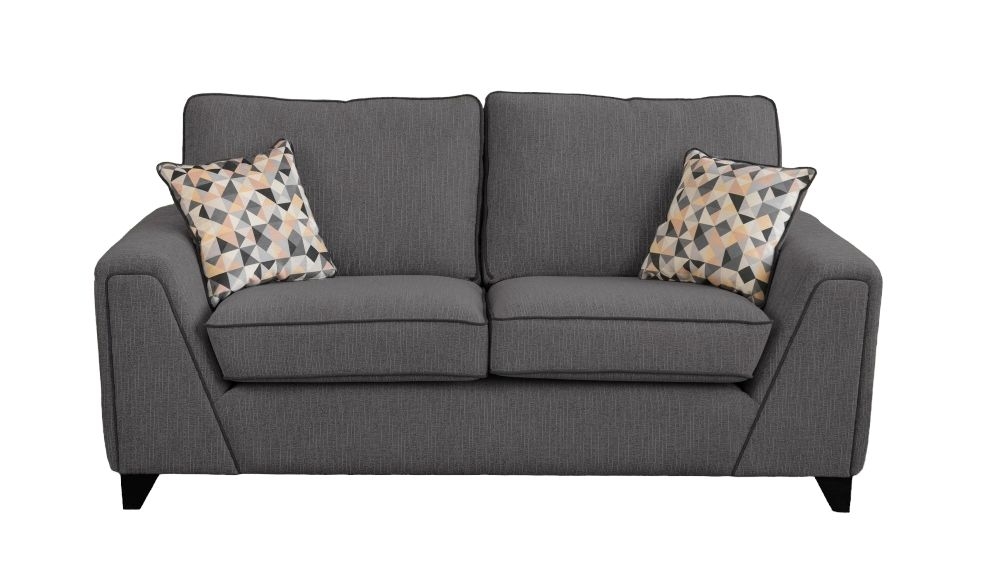 Sweet Dreams Lytham Two Tone Jade Fabric Sofa