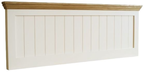 Tch Coelo Panel Headboard Oak And Painted