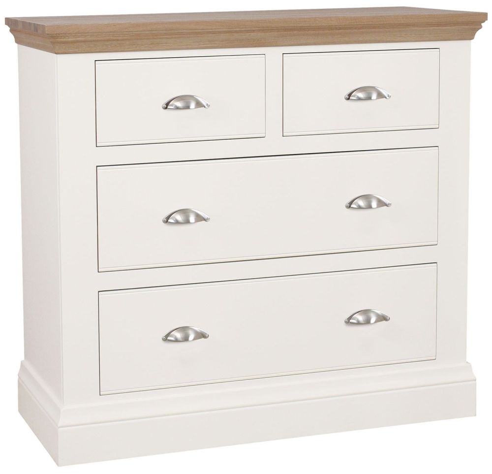 Tch Coelo 22 Drawer Chest Oak And Painted