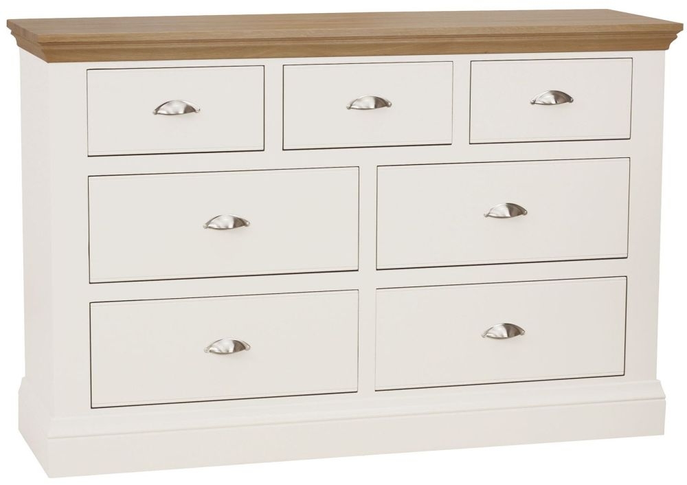 Tch Coelo 43 Drawer Chest Oak And Painted