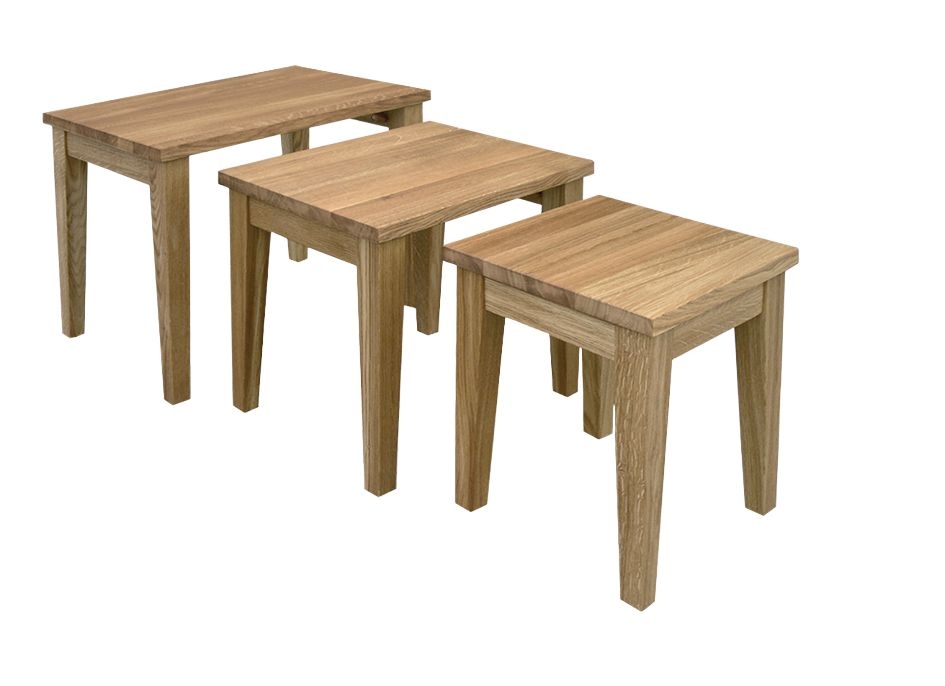 Tch Windsor Oak Nest Of Table