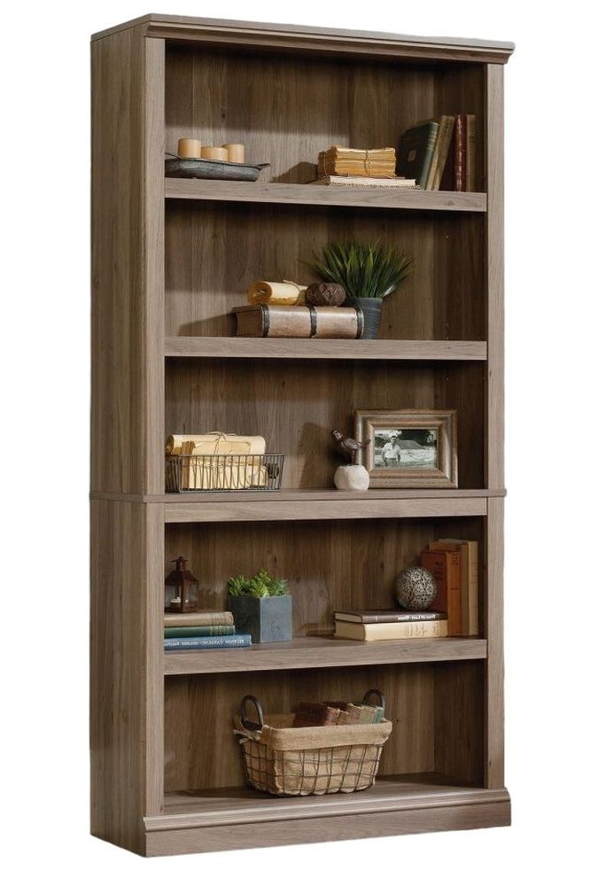 Teknik Barrister Home Salt Oak Tall Bookcase