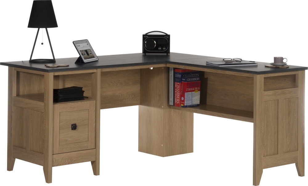 Teknik Home Study 1 Drawer L Shaped Desk