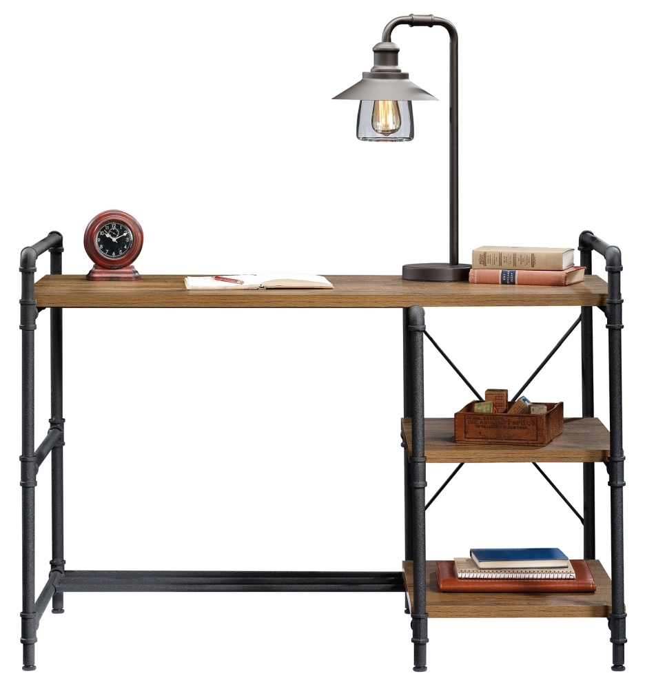 Teknik Iron Foundry Oak Desk