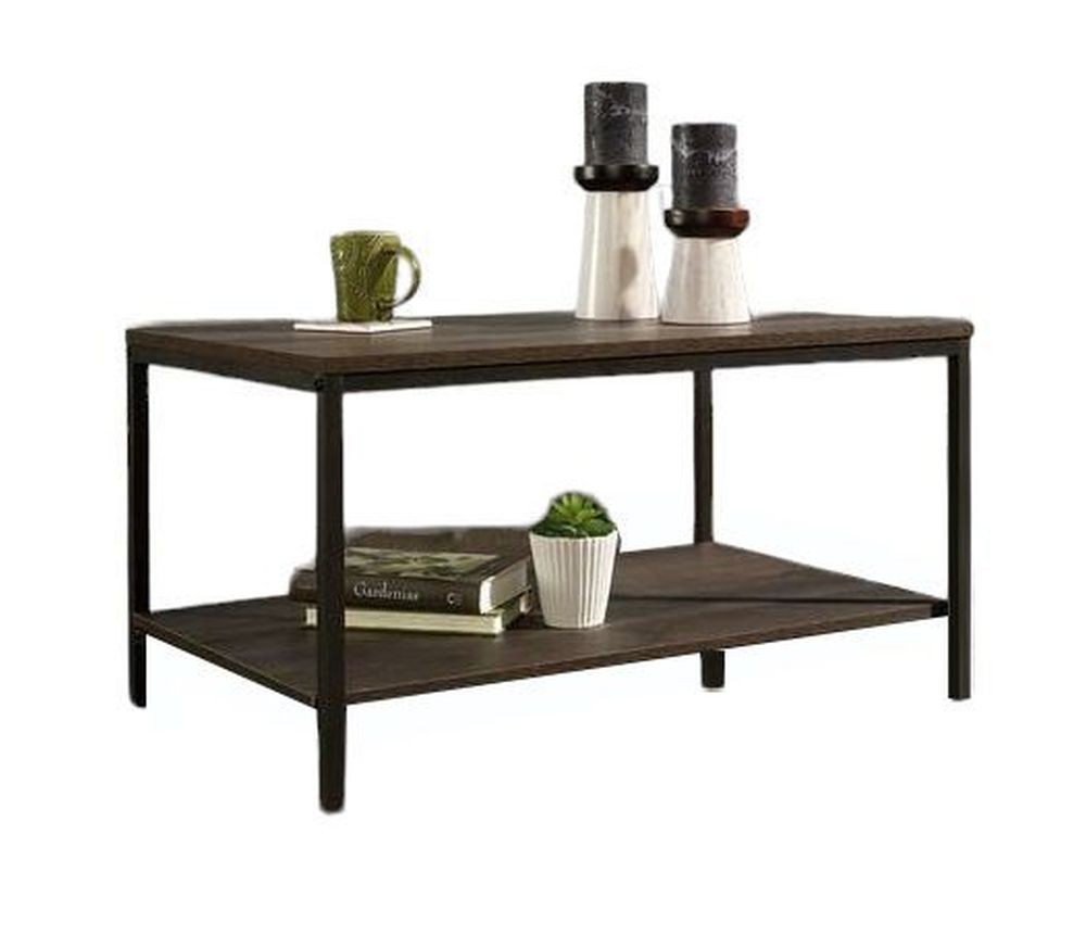 Teknik Industrial Style Smoked Oak Coffee Table