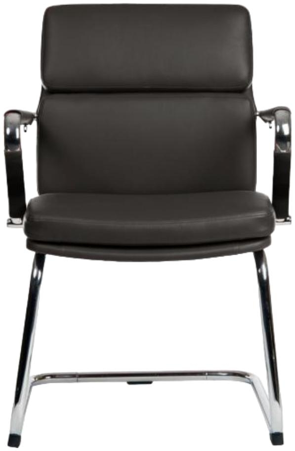 Teknik Deco Visitor Faux Leather Chairr Comes In Black Red And Blue Options