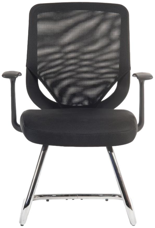 Teknik Nova Mesh Visitor Black Fabric Chair