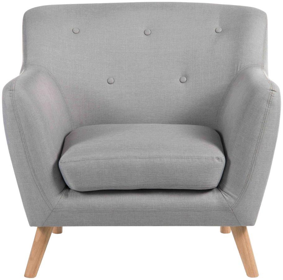 Teknik Skandi Grey Fabric Armchair