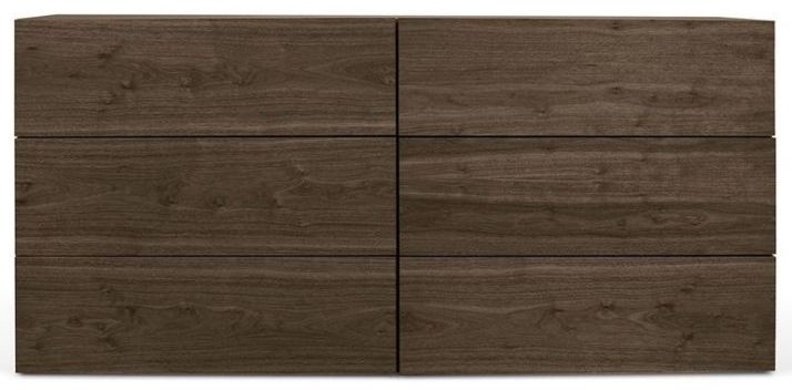 Temahome Aurora 6 Drawer Dresser Chest