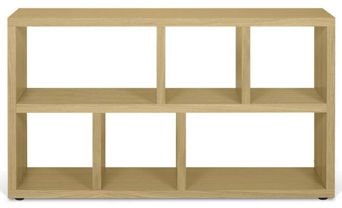 Temahome Berlin Light Oak Bookcase