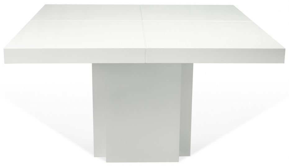 Temahome Dusk 150cm White High Gloss 6 Seater Dining Table