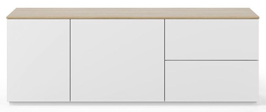 Temahome Join 160l2 White And Oak Sideboard