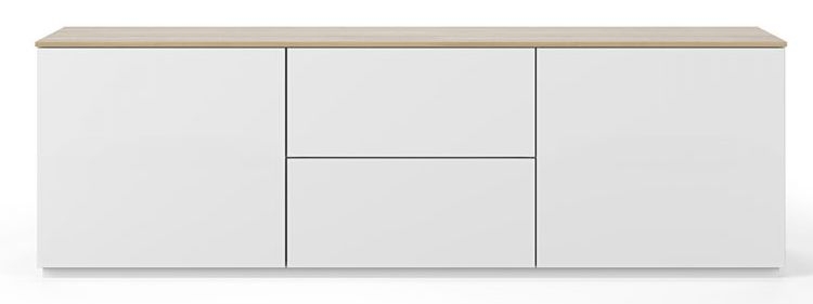 Temahome Join 180l1 White And Oak Sideboard