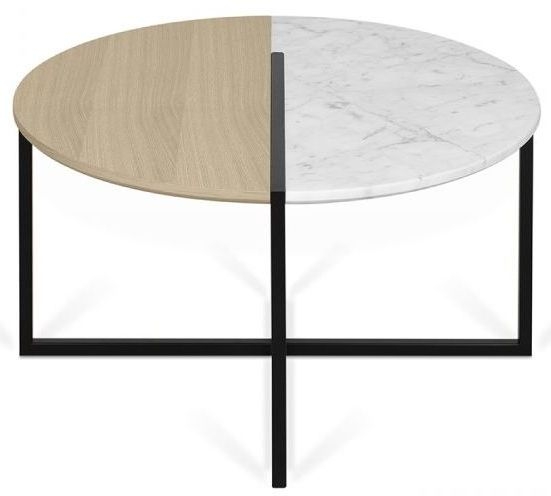 Temahome Sonata Marble Round Coffee Table