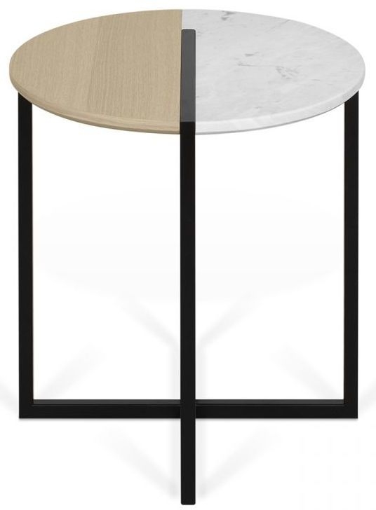 Temahome Sonata Marble Round Side Table
