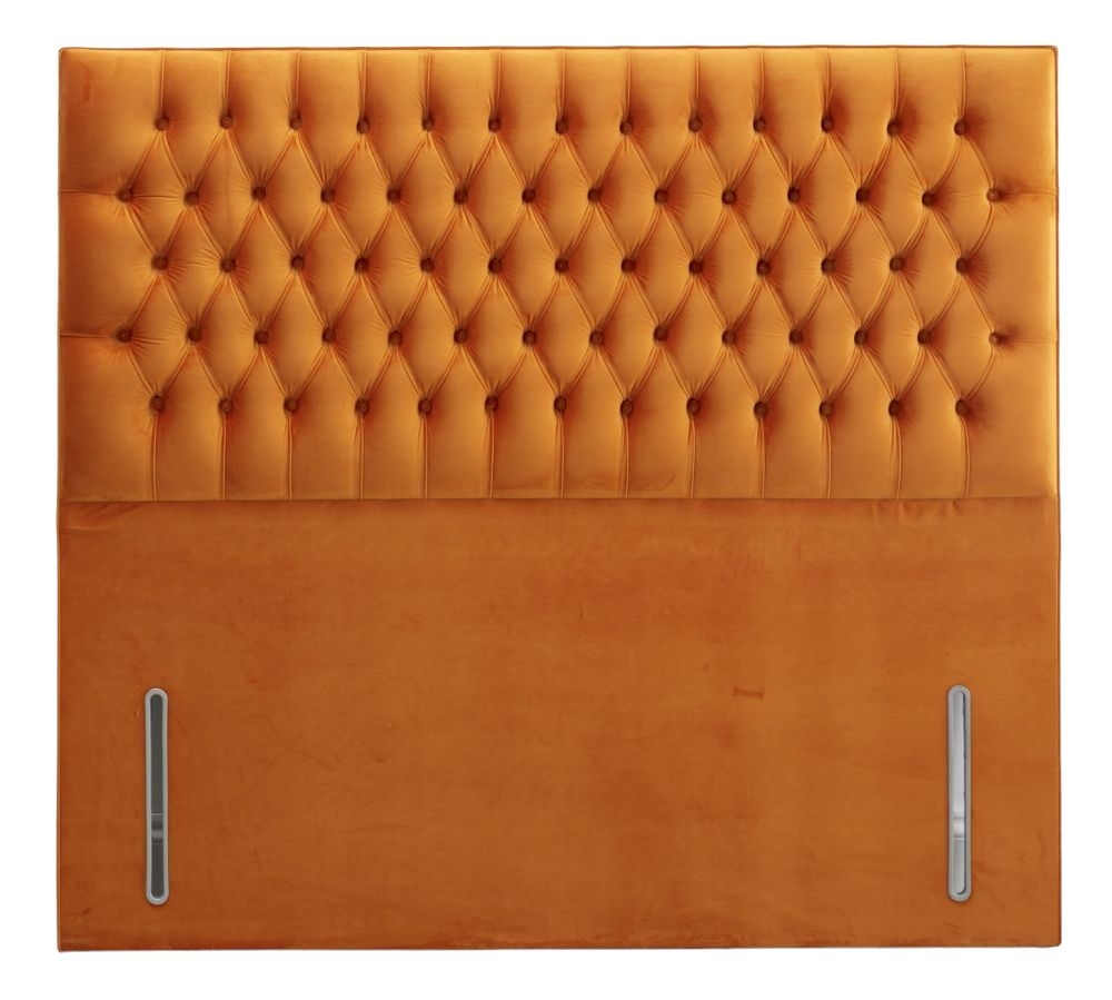 Essentials Chesterfield Fabric Headboard