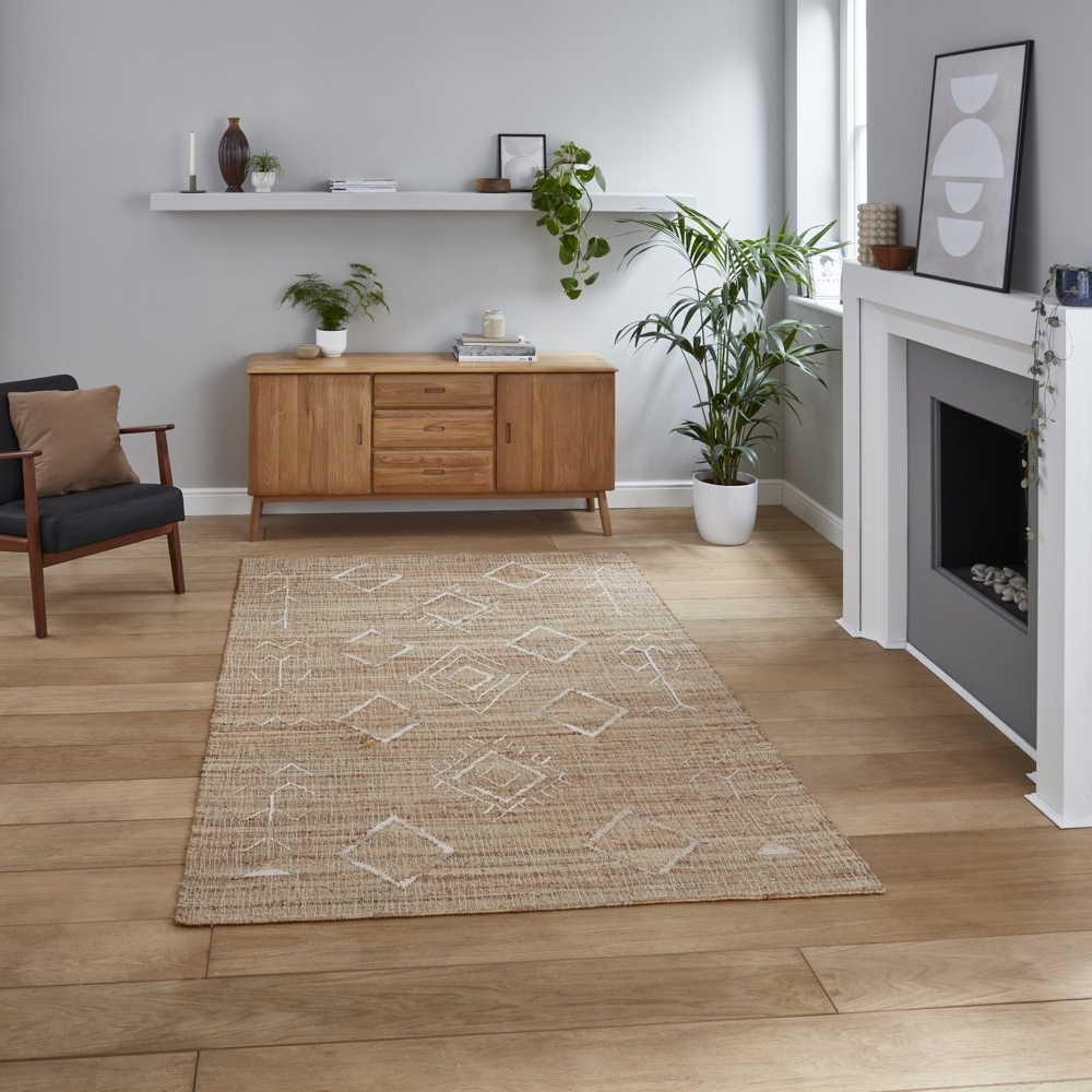 Bazaar Natural Jute Rug 24831