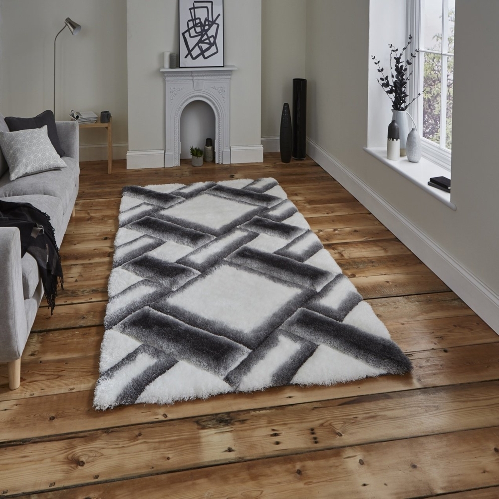 Noble House Grey And Ivory Rug Nh9716
