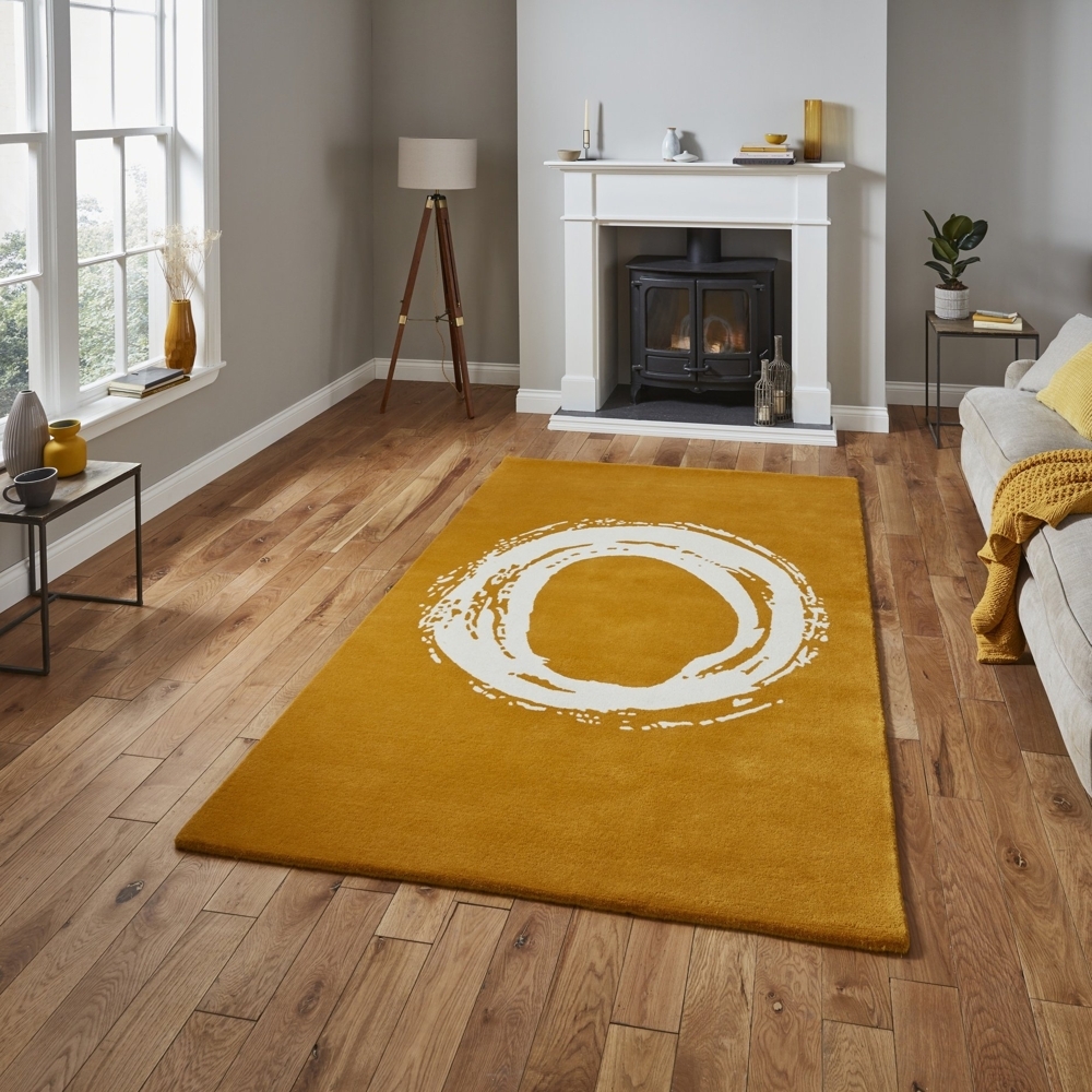 Elements Ochre Rug El1095