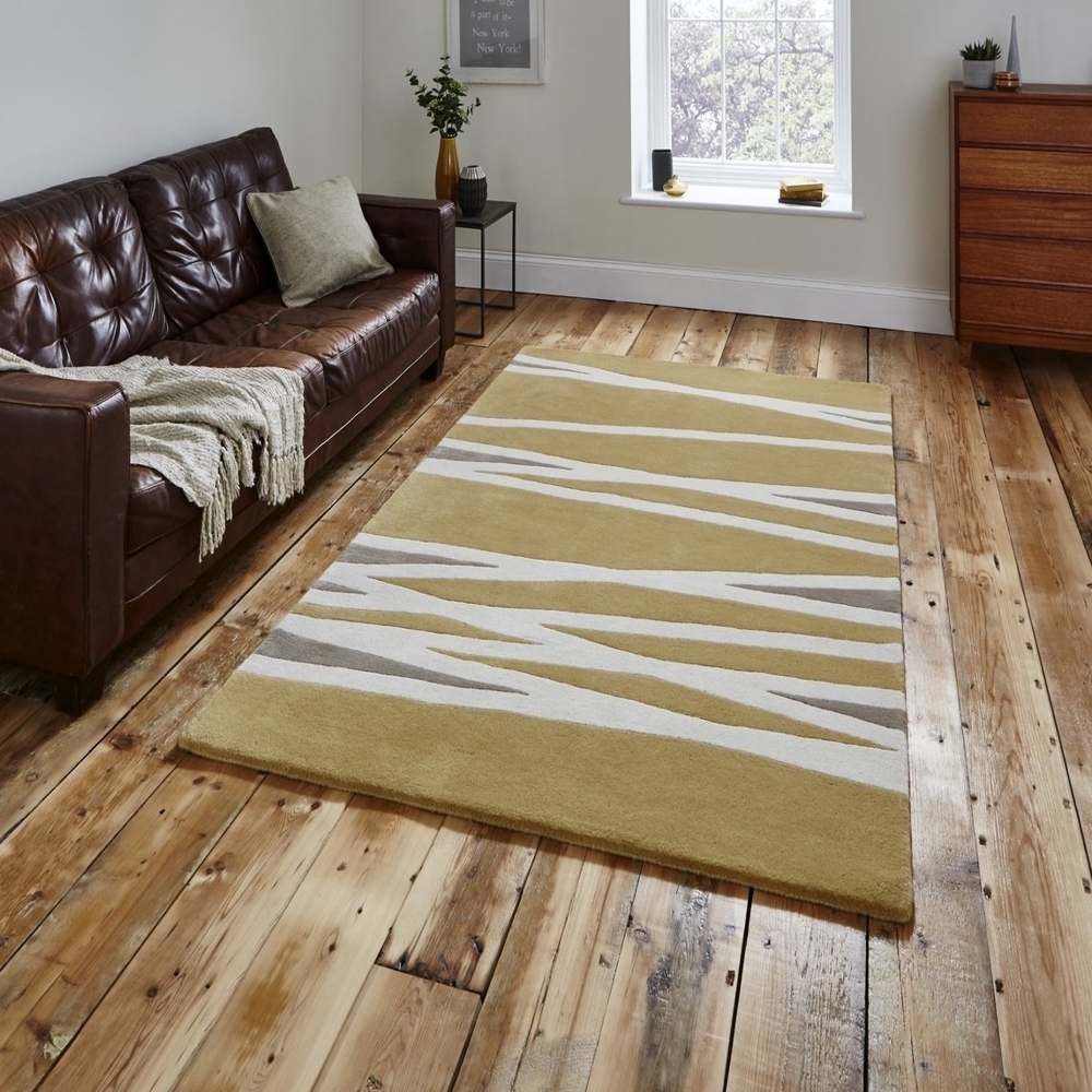 Elements Yellow Rug El61