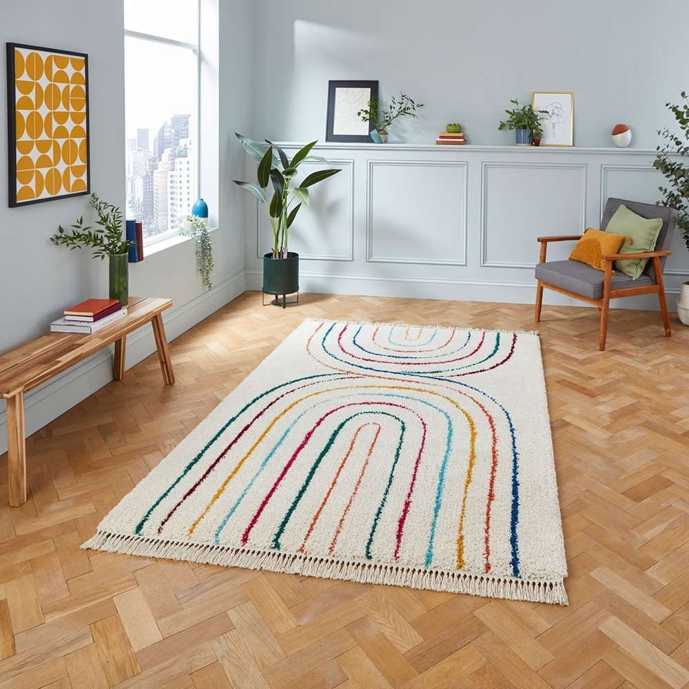 Boho Multi Colored Rug C443