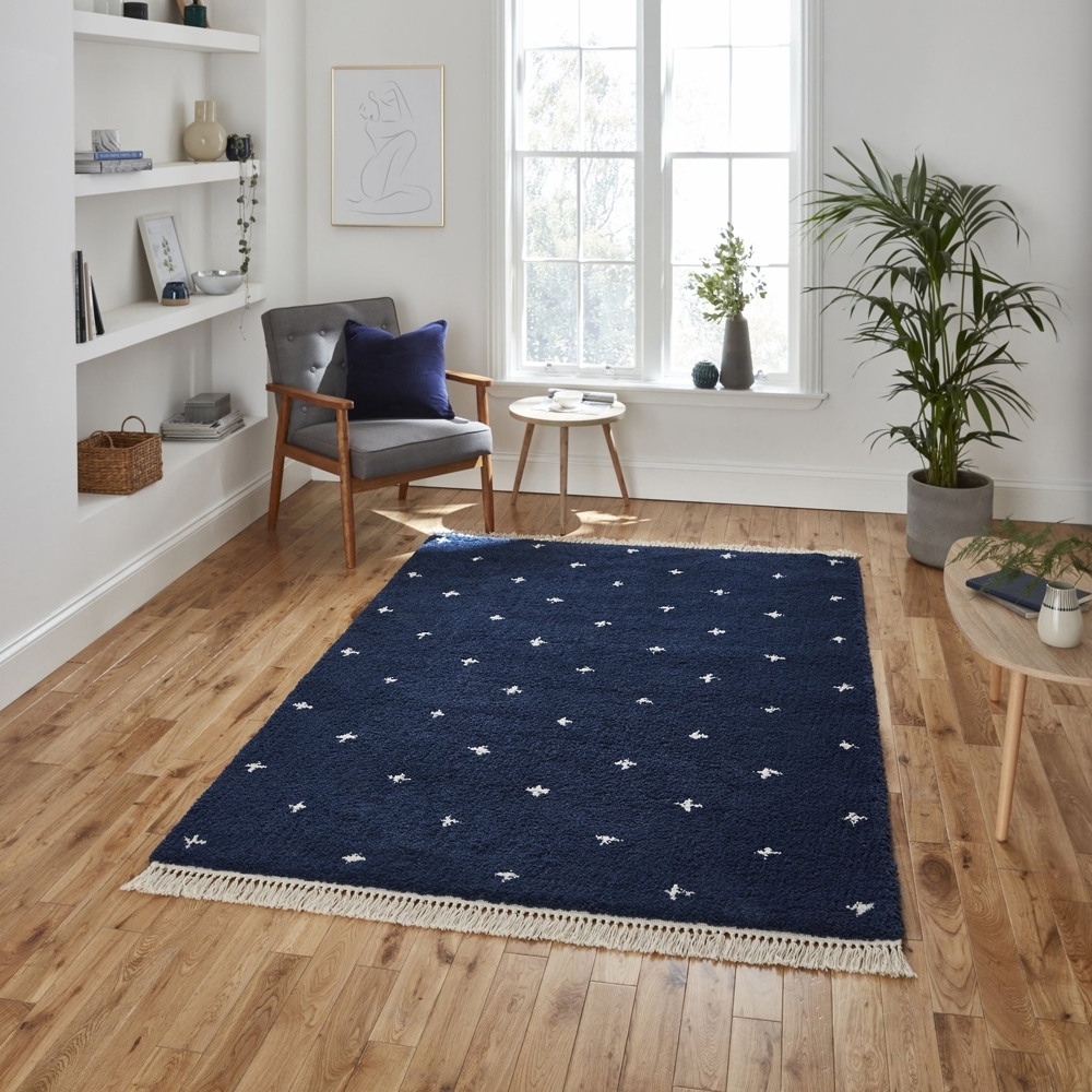 Boho Navy Rug A475