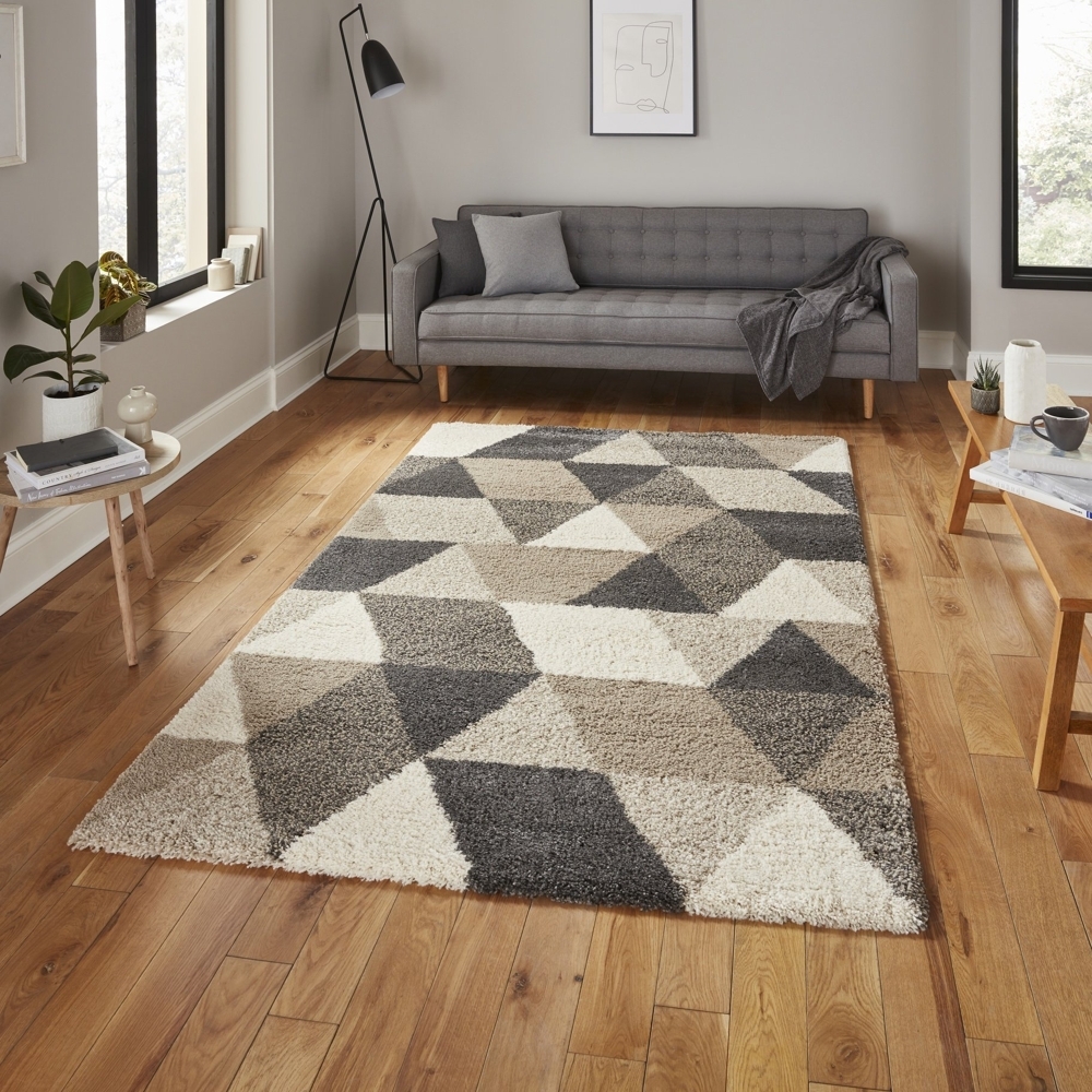 Royal Nomadic Beige And Grey Rug 7611