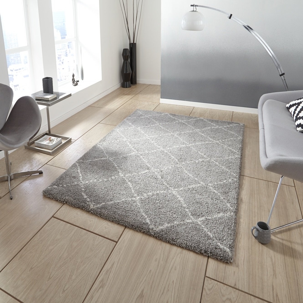 Royal Nomadic Grey And Cream Rug 5413