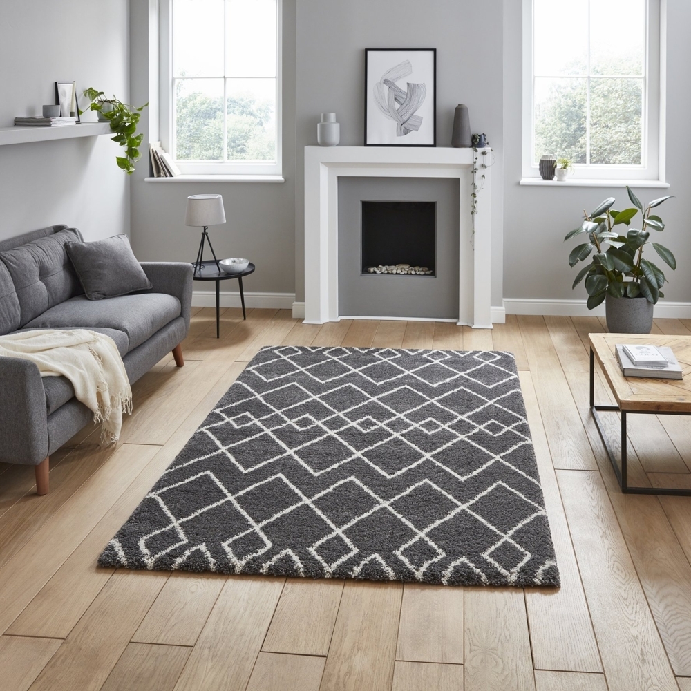 Royal Nomadic Grey And Cream Rug A638