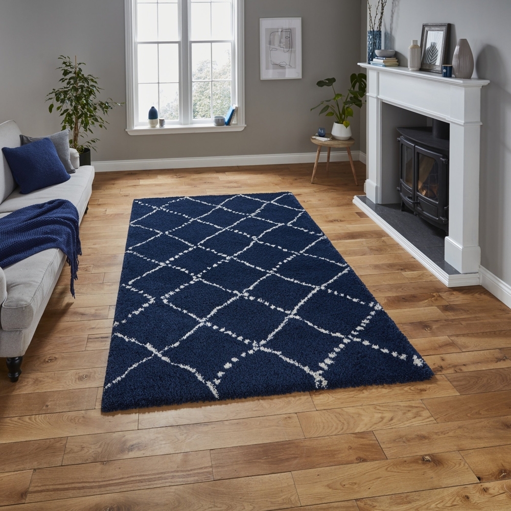 Royal Nomadic Navy Rug 5413