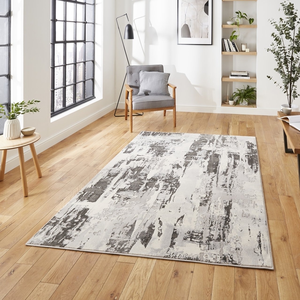 Apollo Grey And Ivory Rug Gr579