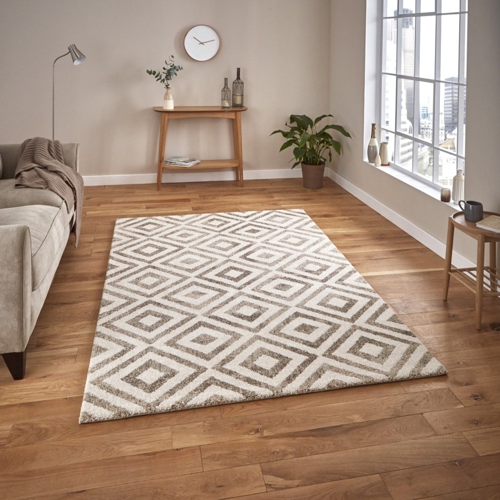 Elegant Beige Rug 4893