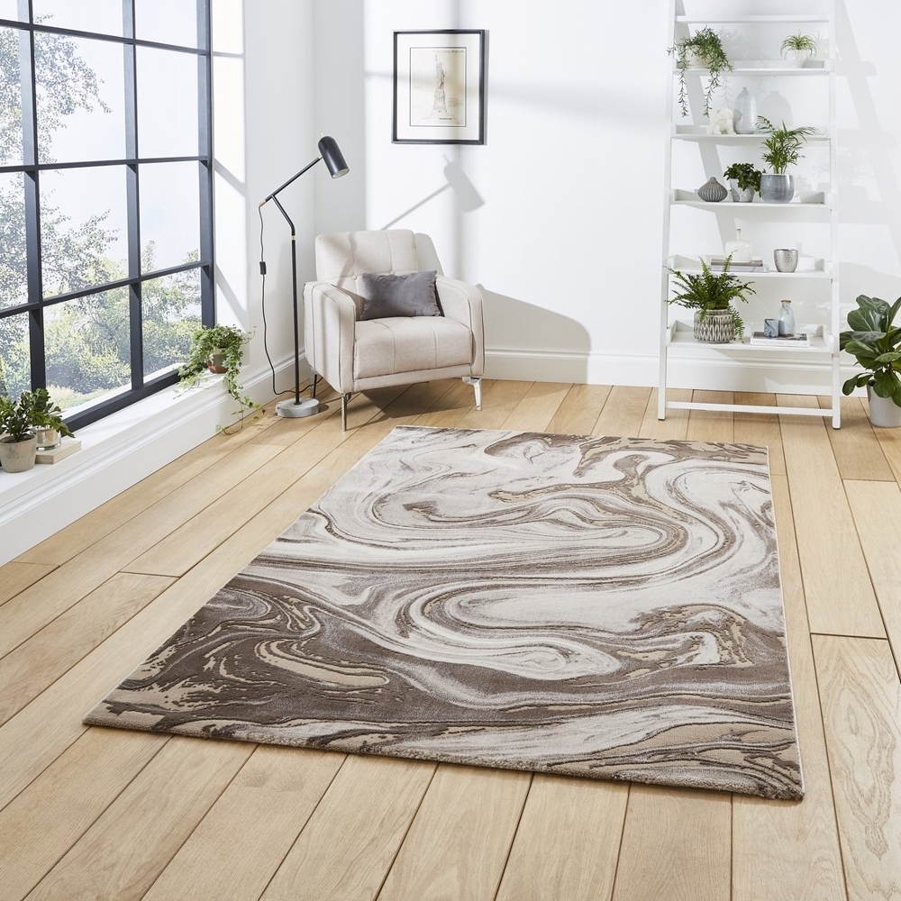 Florence Beige And Silver Rug 50031