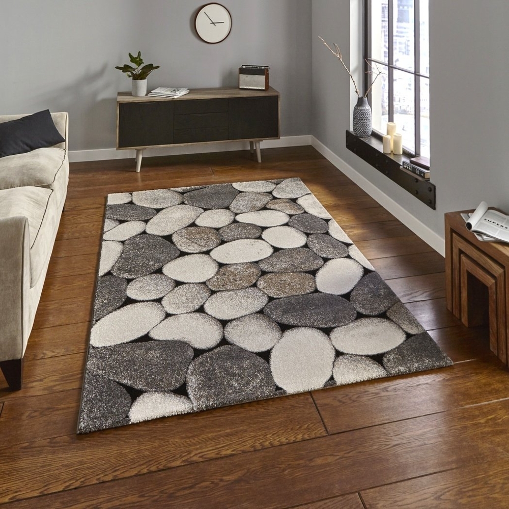 Woodland Cream And Grey Rug 2099