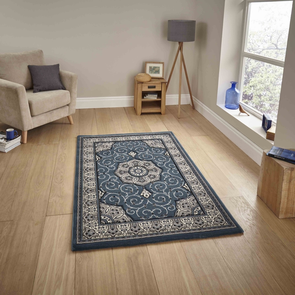 Heritage Blue Rug 4400