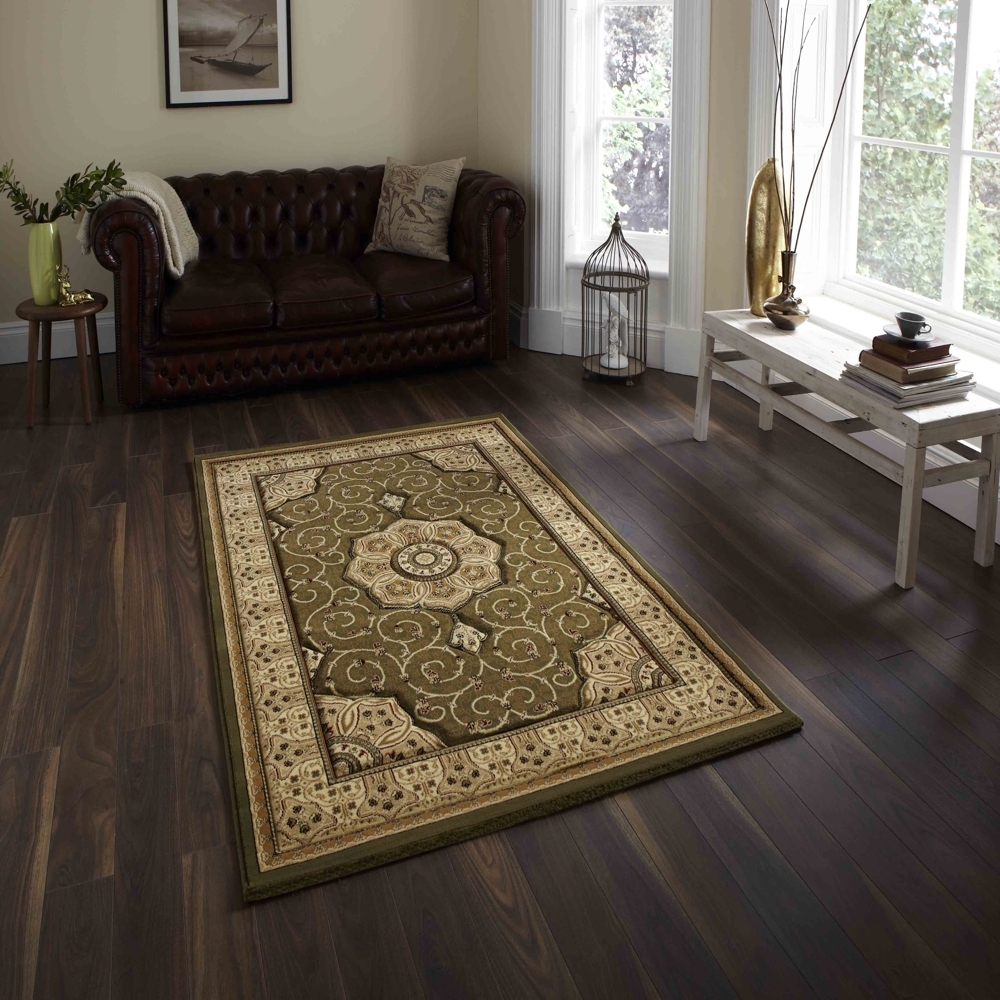 Heritage Green Rug 4400