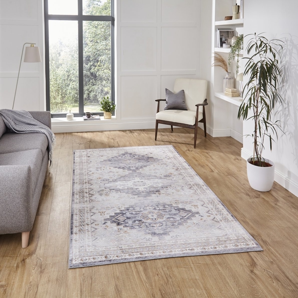 Topaz Grey And Beige Rug H1265