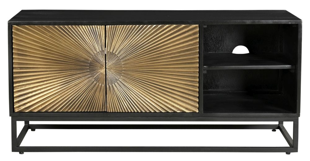 Luxe Gold Starburst Tv Unit
