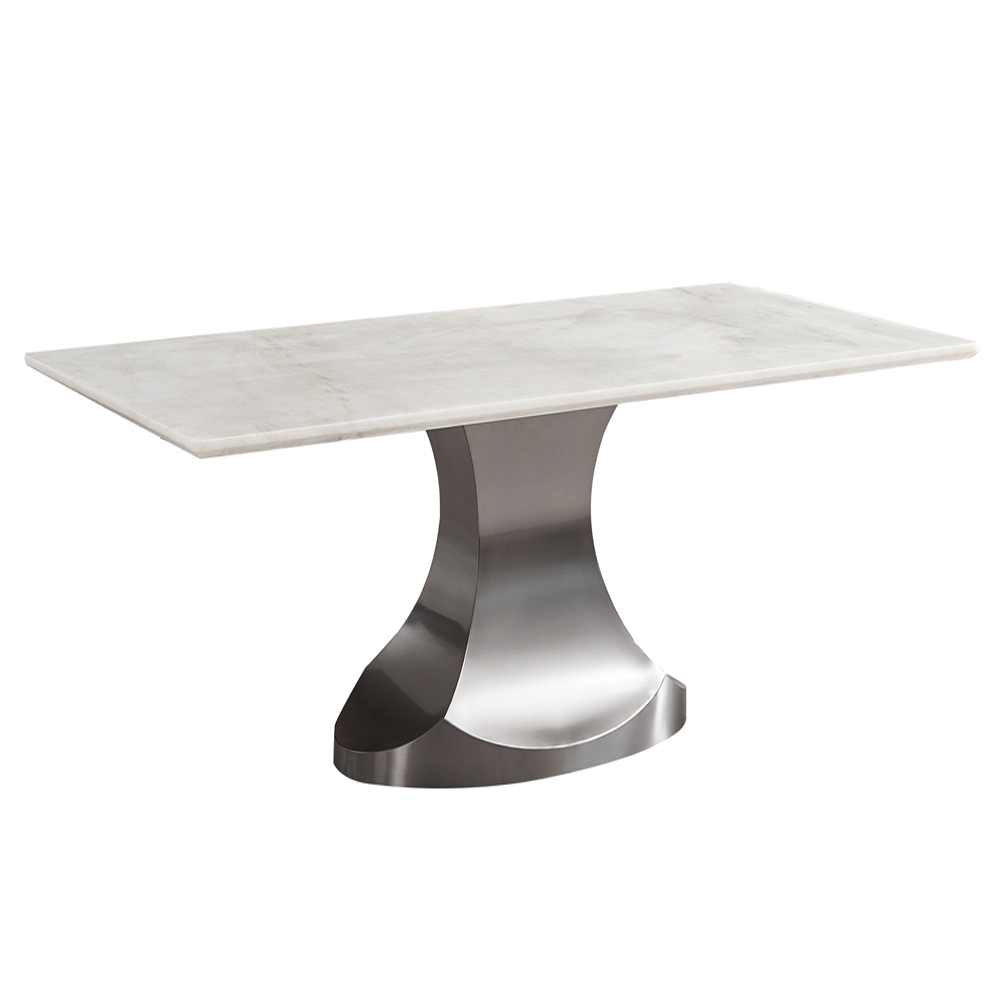 Hester Natural Marble Dining Table 200cm