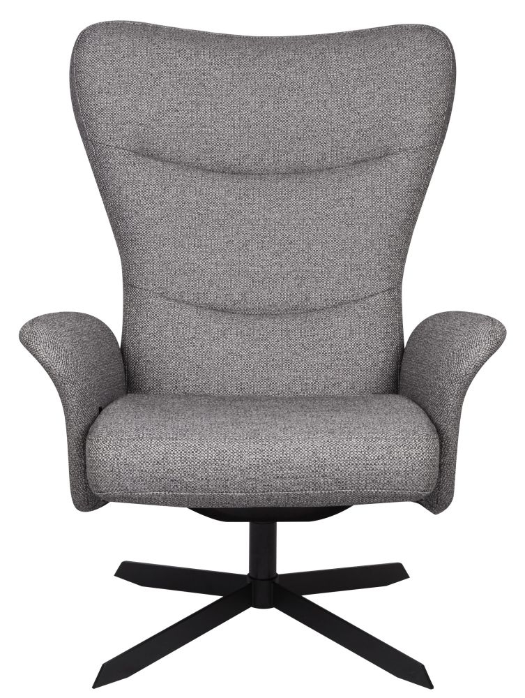 Verikon Fusion Nuriel Carbon Grey Fabric Recliner Chair