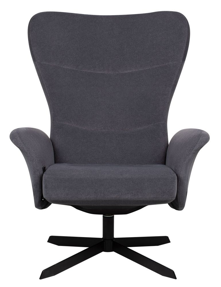 Verikon Fusion Titan Charcoal Grey Fabric Recliner Chair
