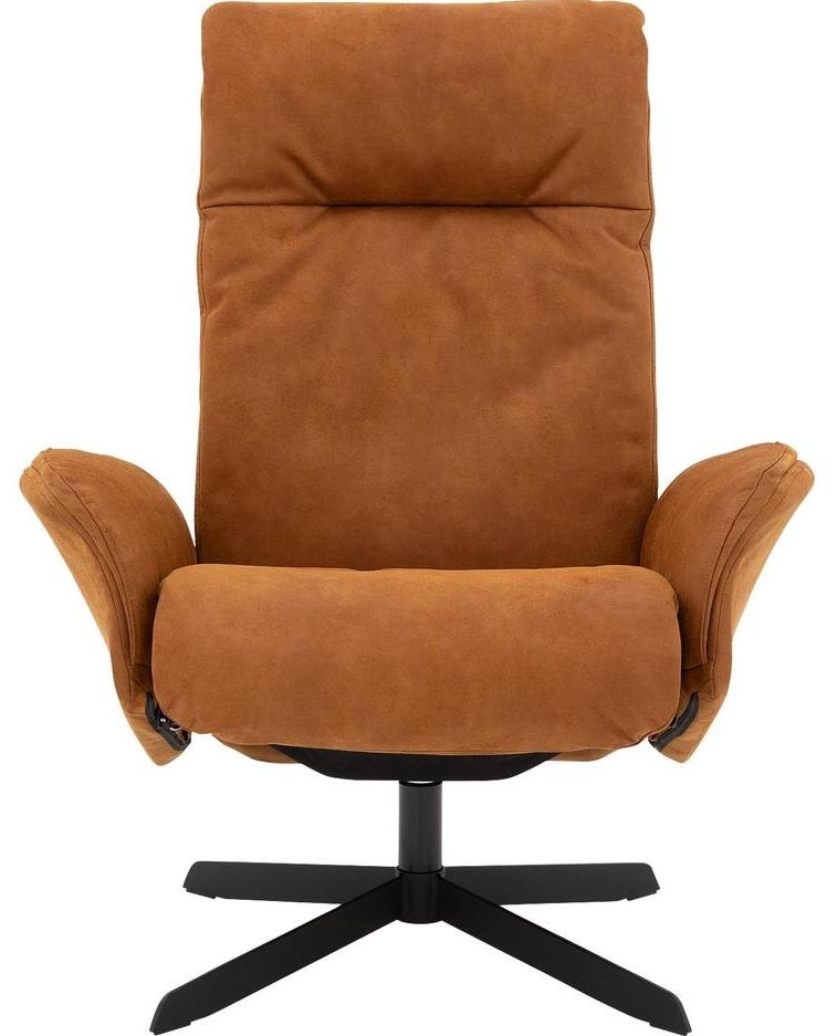 Verikon Zane Daytona Brown Fabric Recliner Chair