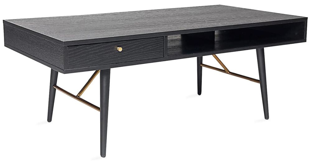 Vida Living Barcelona Black Coffee Table